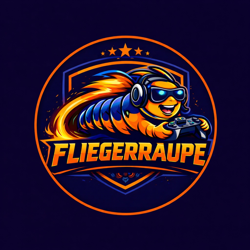 Fliegerraupe Logo